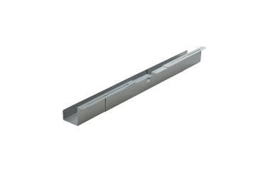 Kabelgoot BRASQ verstelbaar 75-150cm CT100 zilver