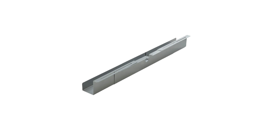 Kabelkanal BRASQ einstellbar 75-150cm CT100 silber