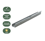 Chemin de câbles BRASQ réglable 75-150cm CT100 argent