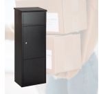 Pakketbrievenbus BRASQ 105x38x24cm PB400 Zwart