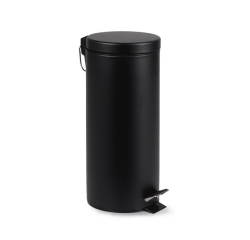 Pedaalemmer BRASQ 30 liter zwart