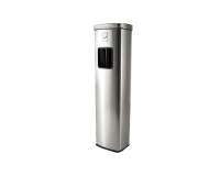 Poubelle avec cendrier BRASQ 20L AT400 inox