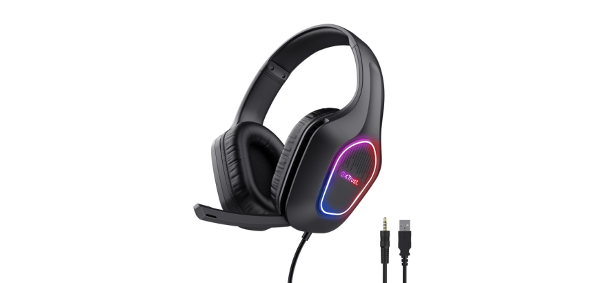Trust Gaming-Headset GXT416 Zirox LED schwarz