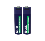 Batterij Trust USB-C oplaadbaar AA 2 stuks