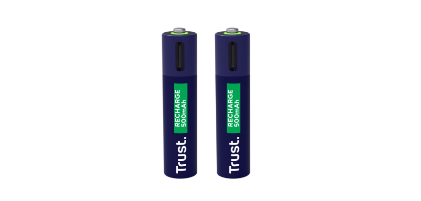 Pile Trust rechargeable USB-C 2x AAA