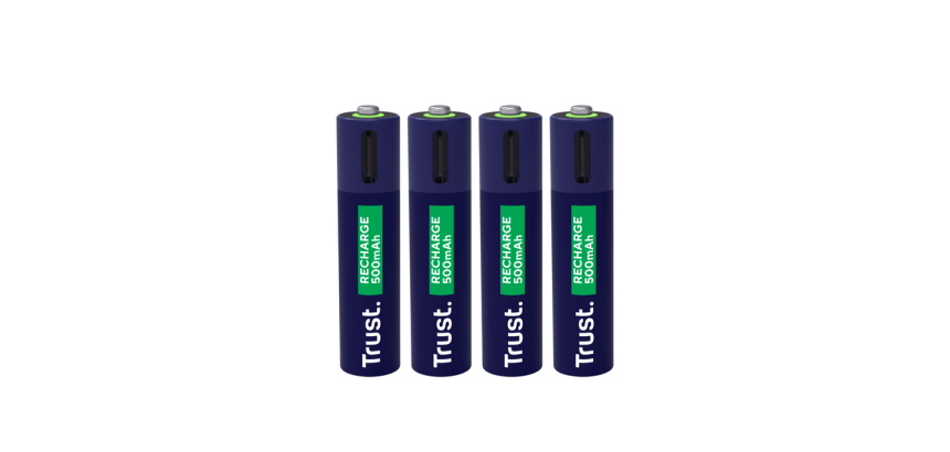 Pile Trust rechargeable USB-C 4x AAA