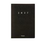 2027 Agenda Brepols Essential Urban 7 days/2 pages black