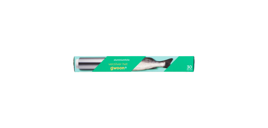 Aluminiumfolie G'woon 30 meter