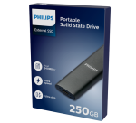 Disque dur externe SSD Philips 250Go Ultra Speed Space gris