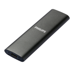 Disque dur externe SSD Philips 500Go Ultra Speed Space gris