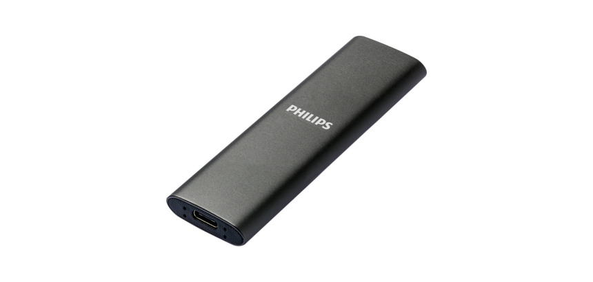 Disque dur externe SSD Philips 500Go Ultra Speed Space gris