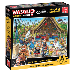 Puzzle Wasgij Efteling Wereld can Sinbad 1000 pièces