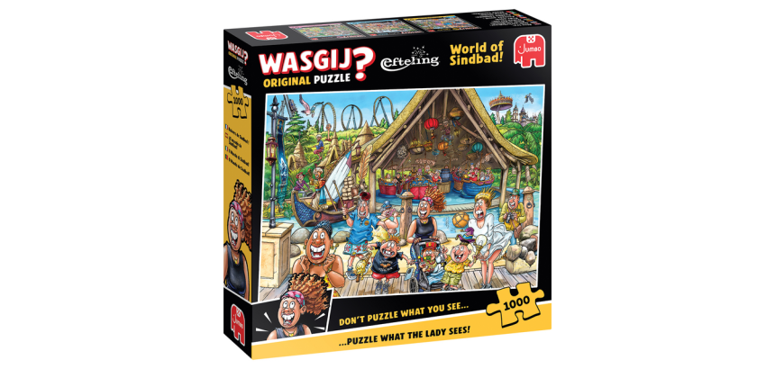 Puzzle Wasgij Efteling Wereld can Sinbad 1000 pièces
