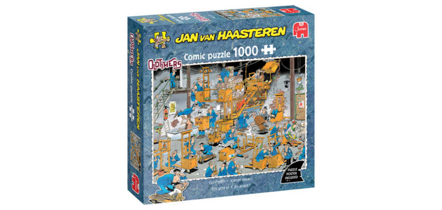 Puzzle Jan van Haasteren Oldtimer Duo 1000 pièces