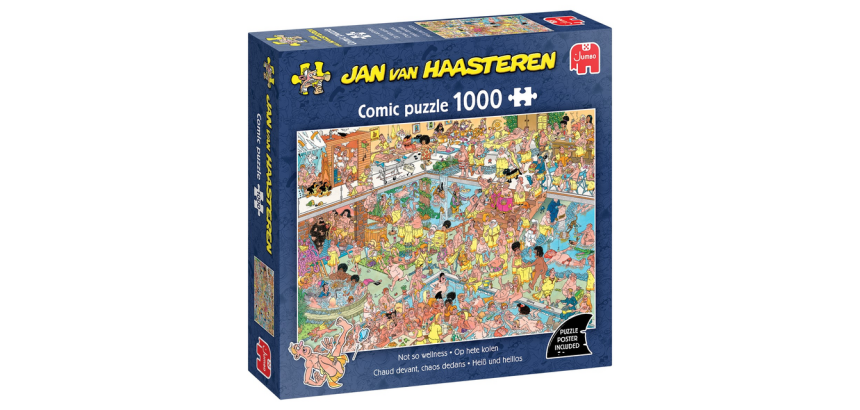 Puzzel JvH Op hete kolen 1000st