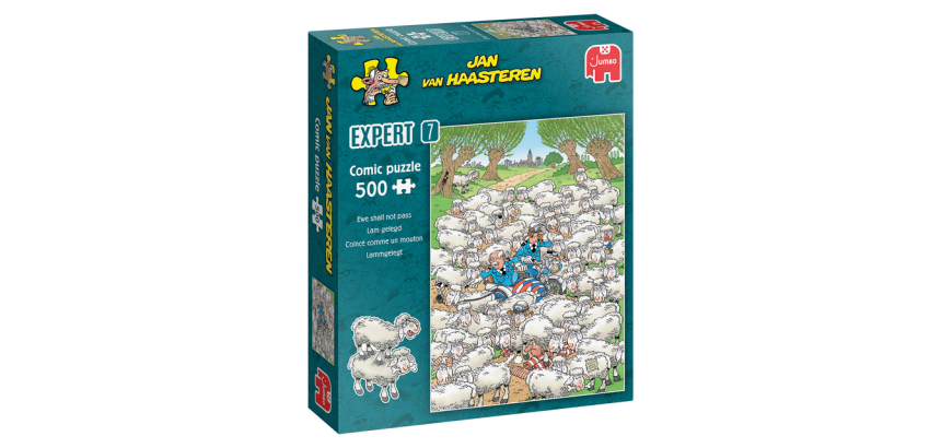 Puzzle JvH Expert 7 Coincé comme un mouton 500 pièces