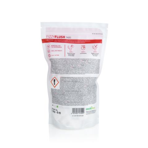 Pastille toilette Greenspeed Fizzy Flush 15g 75 pièces
