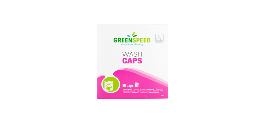Lessive Greenspeed Wash Caps universelle 80 capsules