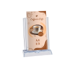 Europel adjustable brochure holder A4, A5 1/3 A4