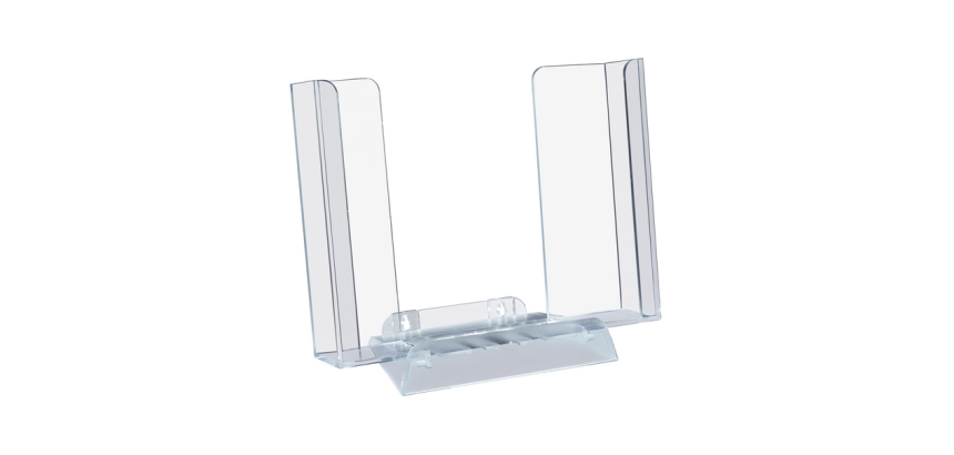 Europel adjustable brochure holder A4, A5 1/3 A4