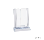 Europel adjustable brochure holder A4, A5 1/3 A4