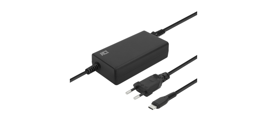 ACT AC2005 adaptateur de puissance & onduleur Intérieure 65 W Noir