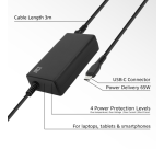 ACT AC2005 adaptateur de puissance & onduleur Intérieure 65 W Noir