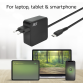 Laptop Oplader ACT USB-C Power Delivery 65W 2mtr