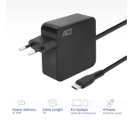 Chargeur ordinateur portable ACT USB-C Power Delivery 65W 2m
