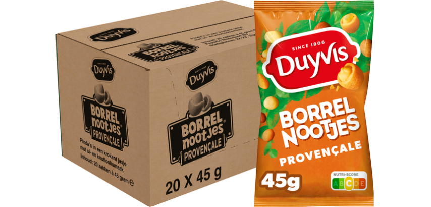 Duyvis Borrelnoot Provencale sachet 45g