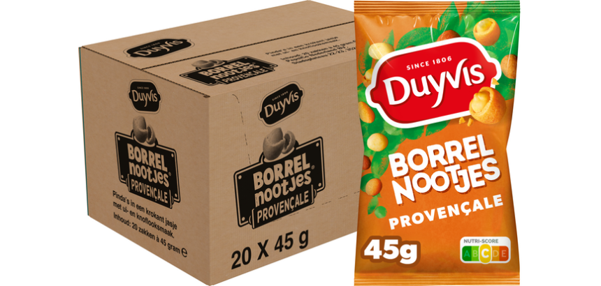 Duyvis Borrelnoot Provencale sachet 45g