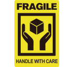 Waarschuwingsetiket IEZZY fragile handle with care 50,8mmx76,2mm 200st
