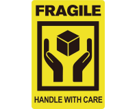 Etiquette d'avertissement IEZZY Fragile Handle with care 50,8x76,2mm 200 pièces