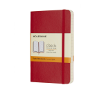 Carnet de notes A6 Moleskine Couverture souple rouge