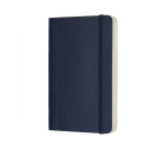 Carnet de notes A6 Moleskine Couverture souple bleu saphir
