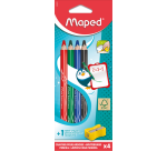Maped Marker'Peps whiteboard marker with sharpener set 4 colors