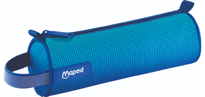 Trousse ronde Maped Kidy Learn Concentration bleu