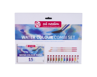 Schilderset Talens Art Creation aquarel à 16-delig blauw