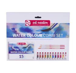 Set peinture aquarelle Talens Art Creation Bleu 16 pièces
