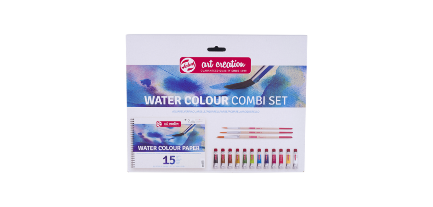 Set peinture aquarelle Talens Art Creation Bleu 16 pièces