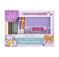 Happiness Journal Set Royal Talens 8 pièces
