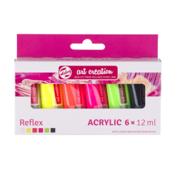 Peinture acrylique Talens Art Creation set 36 couleurs Reflex