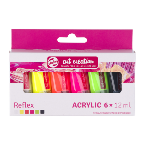 Peinture acrylique Talens Art Creation set 36 couleurs Reflex