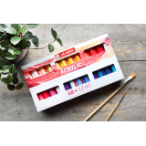 Peinture acrylique Talens Art Creation set 48 couleurs