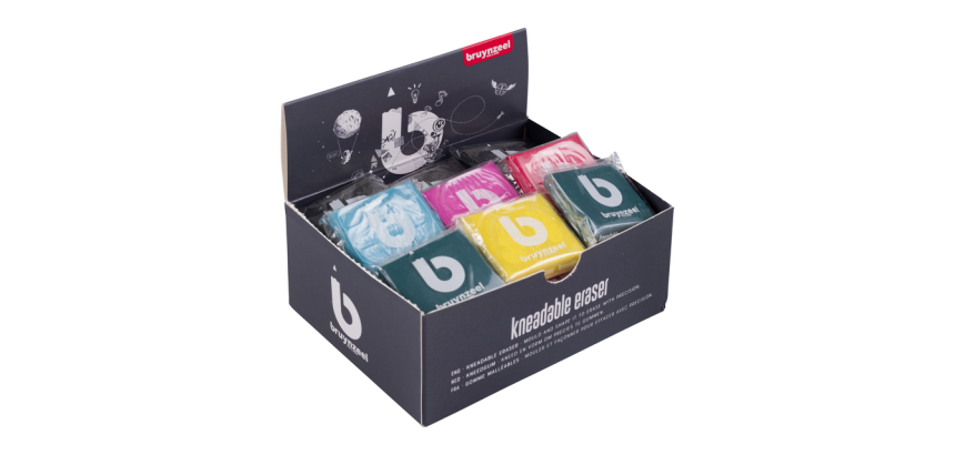 Gomme mie de pain Bruynzeel Teens assorti