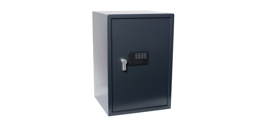 Coffre-fort électronique Pavo 410x600x390mm gris foncé