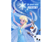 Invitation Disney Frozen divers (NL)