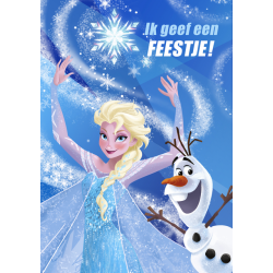 Uitnodigingen Divers Disney Frozen