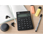 Calculatrice Desq Compact bleu noir