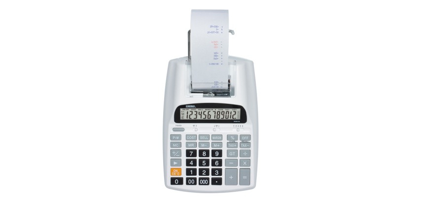 Calculatrice Desq à rouleau